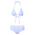 Checkered 2 Piece Swimsuit